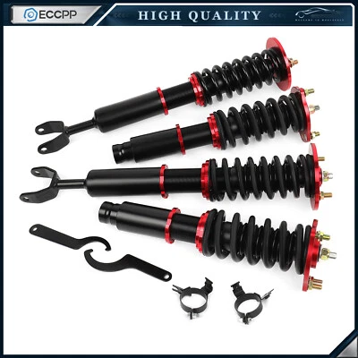 Coilovers Suspension Kits For 1992-2001 Honda Prelude Strut Shocks Adj.Height - Image 1 of 4