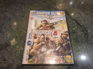 DVD Sniper Elite 3 Afrika Fargry3 2011 PC DVD-ROM 3 in 1 - Picture 1 of 3