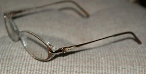Jessica McClintock Eyeglass Frames JMC 183 Brown 54 14 135 Mother Pearl NEW  - Picture 1 of 5