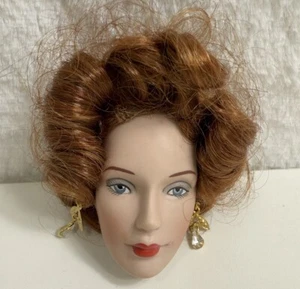 VTG DOLL HEAD Replacement Part Porcelain Robert Tonner 16” Dolls Edith Cleo - Picture 1 of 10