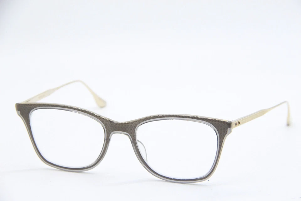 NEW DITA DTX505-50-02 ASHLAR GREY GOLD AUTHENTIC EYEGLASSES 50-19 - Image 1 of 4