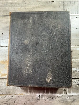 1829 Large Antique American Printed German Bible, Illustrations - Image 1 of 4