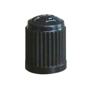 Black Plastic Valve Dust Caps for Car Bike Van Tyre Tubes - Picture 1 of 1