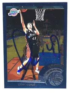 ANDREI KIRILENKO UTAH JAZZ SIGNED CARD BROOKLYN NETS MINNESOTA TIMBERWOLVES - Picture 1 of 1