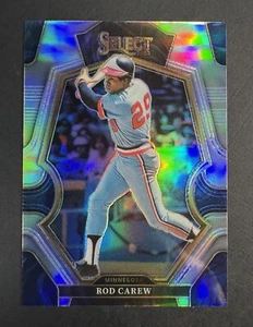 2023 Panini Select Premier Level Silver Prizm #181 Rod Carew Minnesota Twins - Picture 1 of 2