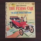 Vintage 1961 Disney's Flying Car Little Golden Book 2nd (B) edition — VG
