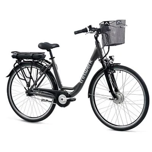 28 Zoll E Bike City Fahrrad Damen E Fahrrad Tretwerk Cloud Pro Pedelec schwarz - Bild 1 von 28