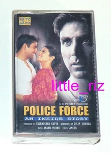 Rare 2 cassette set of Police Force (not CD) Bollywood Anand Milind Akshay Kumar - Picture 1 of 3