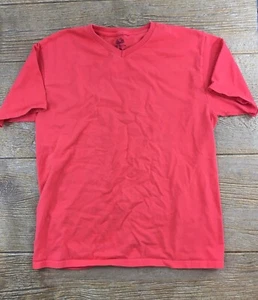 Fruit Of The Loom Kids Boys Girls Pullover T-Shirt Orange XXL (18) Short Sleeve - Picture 1 of 11