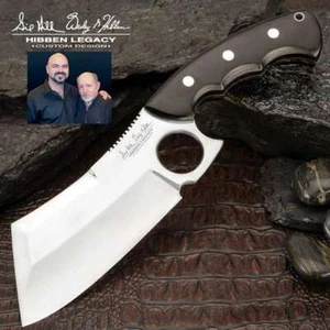 11" Gil Hibben Legacy Cleaver Knife Fixed Blade Machete Chopper Hunting Survival - Picture 1 of 4