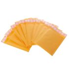 10 Pcs Kraft Bubble Mailers Yellow Padded Mailing Bags Paper Shipping Envelopes