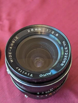 Lente gran angular Vivitar 3722055 1:2,8 28 mm ver fotos Foto 1 de 4
