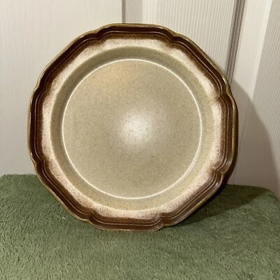 Cuenco redondo para servir verduras de gres Mikasa, horno a mesa E8000 Japón Foto 1 de 4