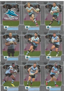 2020 Nrl Elite Silver Special Parallel Team Set SHARKS (9 Cards) - Picture 1 of 1