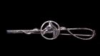925 Sterling Silver Horse Head whip Pin Brooch
