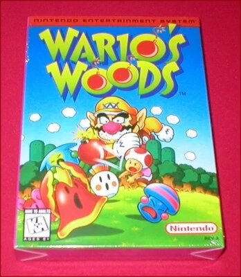 Wario's Woods for the Nintendo NES System NEW SEALED - Image 1 of 4