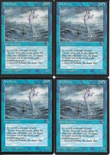 MTG: SEA SPIRIT Ice Age UNCOMMON; played, Excellent condition x4