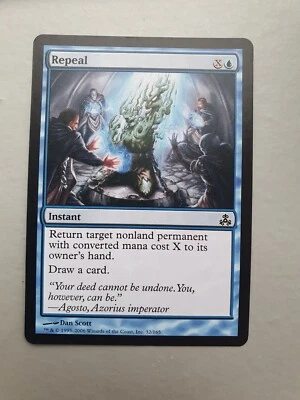 Repeal , MTG Guildpact (2006). Common Blue Instant NM - Image 1 of 2