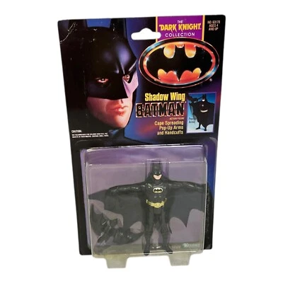 Figura de acción de Batman The Dark Knight Collection Shadow Wing 1990 Kenner nueva Foto 1 de 4