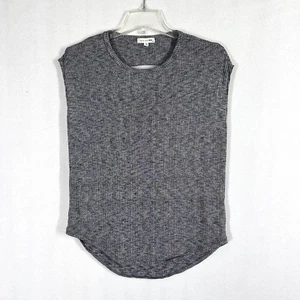 Rag And Bone Knit Top Muscle Tee S Cut Out Drape Back Detail Pullover Casual - Picture 1 of 8