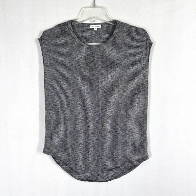 Rag And Bone Knit Top Muscle Tee S Cut Out Drape Back Detail Pullover Casual - Image 1 of 4