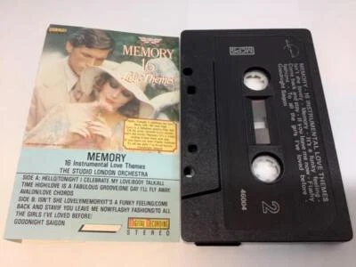 MEMORY Cassette Tape 16 INSTRUMENTAL LOVE THEMES Studio London Orchestra  46004 - Image 1 of 4