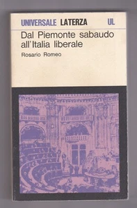 Libro Dal Piemonte Sabaudo all'Italia Liberale Romeo Universale Laterza SC67 - Picture 1 of 1