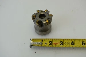 USED INGERSOLL FACE MILL TG2G-20R01 6 FL. 2" CUTTING DIA - Picture 1 of 5