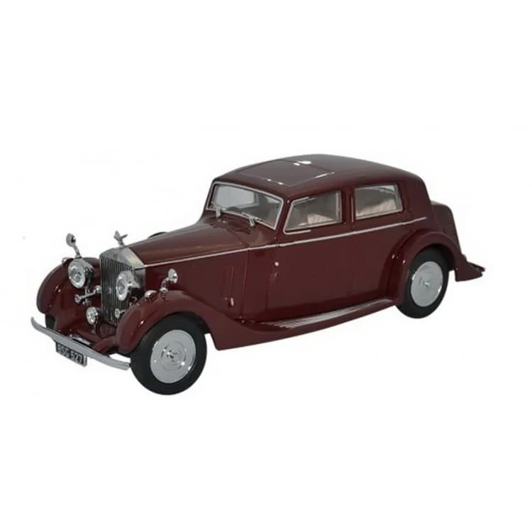 Oxford Diecast 1:43 Rolls Royce 25/30 Thrupp & Maberly Borgogna - 43R25001 - Immagine 1 di 1