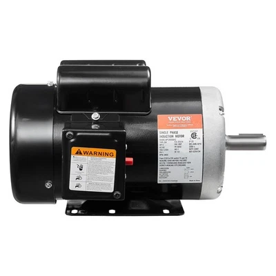 5HP 230V 25A 3450RPM 56Hz Electric Air Compressor Motor CW/CCW Rotation - Image 1 of 4