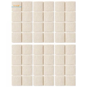 Felt Furniture Pads for Hardwood Floors - Self Adhesive Chair Felt Pads Floor - Picture 1 of 7