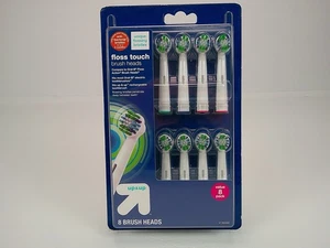 Cabezales de cepillo de repuesto Floss Touch - 8ct - arriba y arriba SELLADOS - Imagen 1 de 2