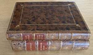 1956 L'Art Et La Maniere Maitres Ebenistes Francais Nicolay signed binding 2 vol - Picture 1 of 6