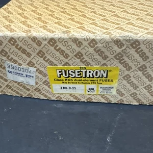 Fusetron FRS-R-35 600 Volt Class RK5 Fuse (Box Of 6) - Picture 1 of 4