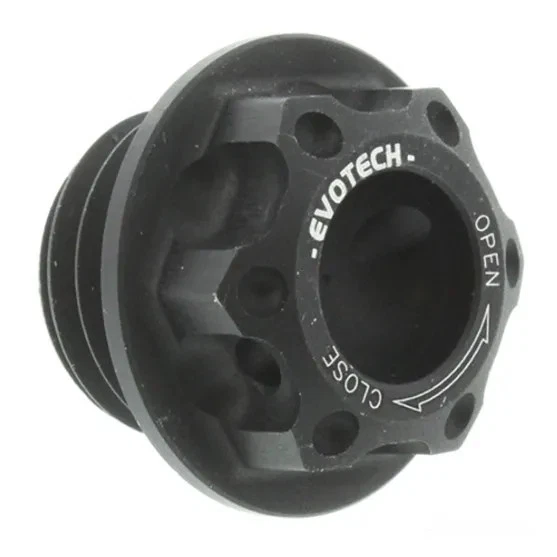 Öleinfüllschraube Alu Evotech 20x2.5mm mattschwarz Honda CB 650 F 2016