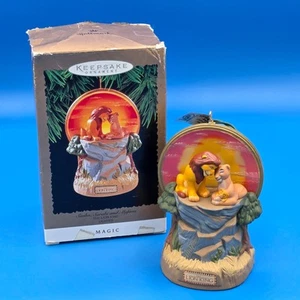 Hallmark KEEPSAKE Ornament Disney’s The Lion King Simba, Sarabi & Mufasa Lighted - Picture 1 of 5