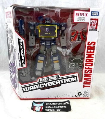 Transformers Netflix War For Cybertron WFC Soundwave MISB - Image 1 of 3