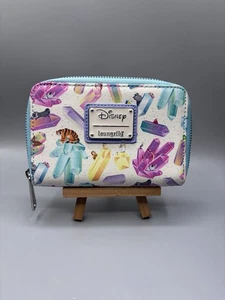 Loungefly Disney Princess Sidekicks Crystals Gems Zip Around Wallet - Picture 1 of 7