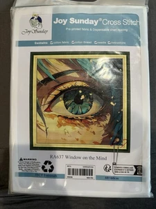 "Window On The Mind" gezähltes Kreuzstich-Set von Joy Sunday - farbcodierte Tabelle - Bild 1 von 2