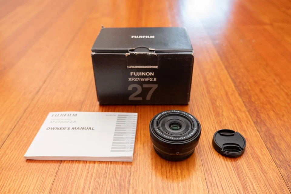 Fujifilm Fujinon XF 27mm F2.8 Pancake Lens (Mint Condition) - image 1 of 4