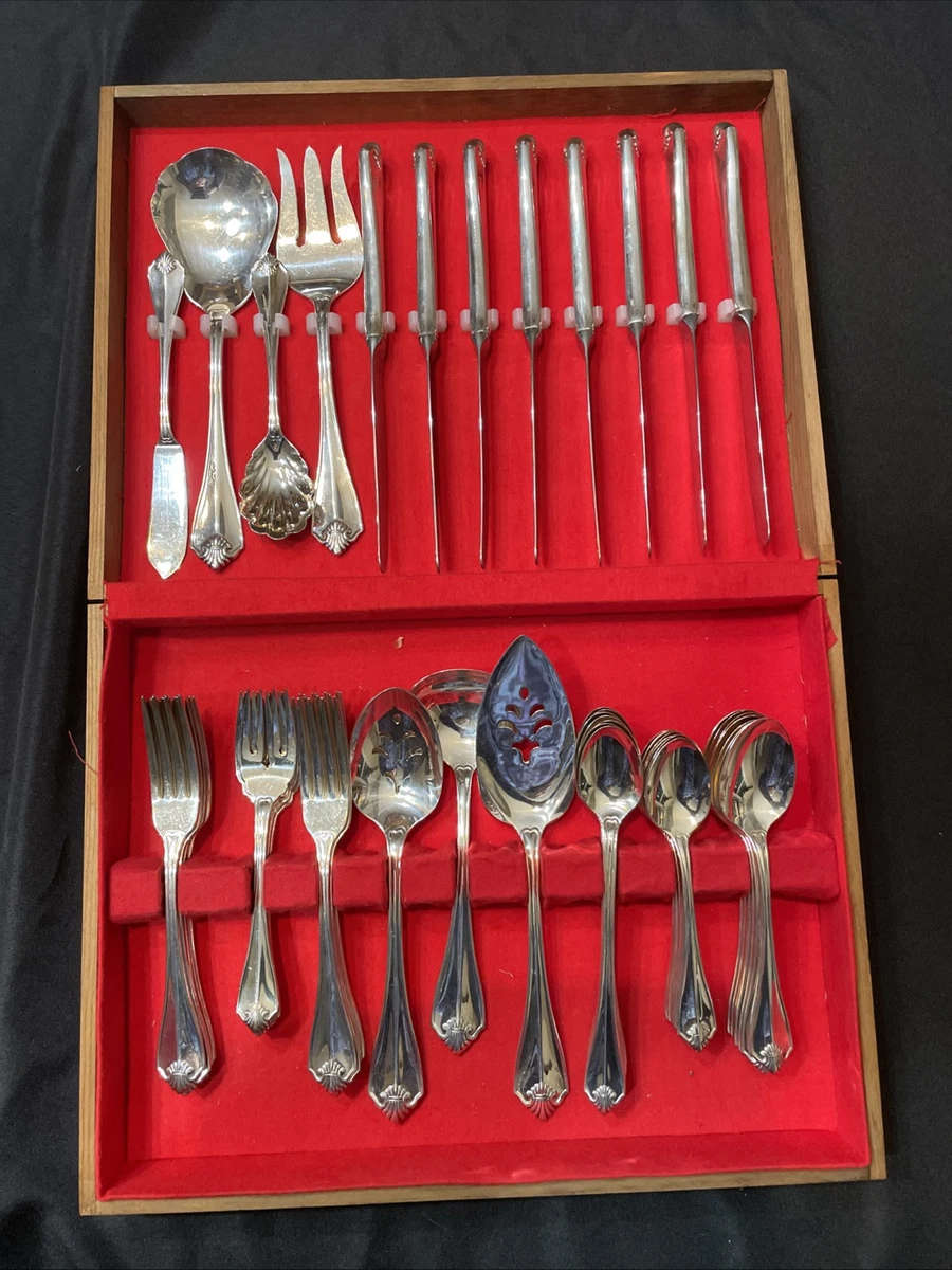 Oneida Platería De Plata KING JAMES 1985 Lote De 5