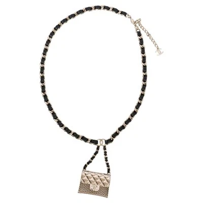 CHANEL B21S Runway Micro Bag Chain BELT  - Image 1 of 4