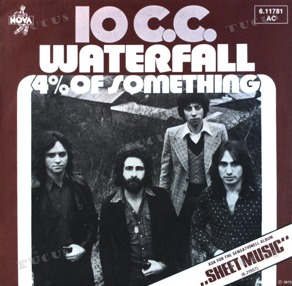 10 C.C. - Waterfall 7" (VG+/VG+) '* - Image 1 of 1