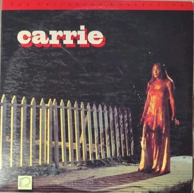CARRIE Criterion Collection 2-Disc Laserdisc LD (1979) CLASSIC HORROR VG+ fr/shp - Image 1 of 4