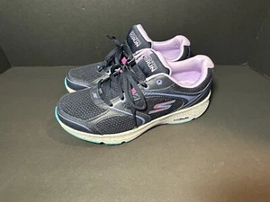 Women's Skechers GO RUN Consistent Purple/Blue Shoes Sz. 7 128285 - Picture 1 of 7