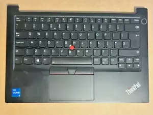 Lenovo Thinkpad E14 Gen 2 Complete Palmrest UK Keyboard Touchpad Assembly BLACK - Picture 1 of 2