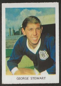A&BC-FOOTBALL 1966 SCOTTISH (PAIRS (SINGLE CARD))-#30- DUNDEE - STEWART - Picture 1 of 2