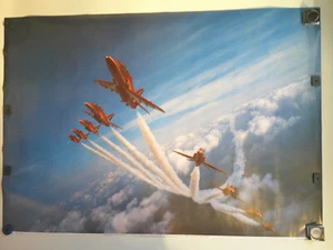 PLAISTOW PICTORIAL #C150 RED ARROWS POSTER 25"X35" - Picture 1 of 2