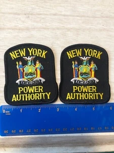2 New York Power Authority Shoulder Patches - Picture 1 of 2