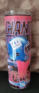 New York Giants Logo Travel Mug Tumbler Stainless Steel NEW 20 oz ULTRA - Picture 1 of 7
